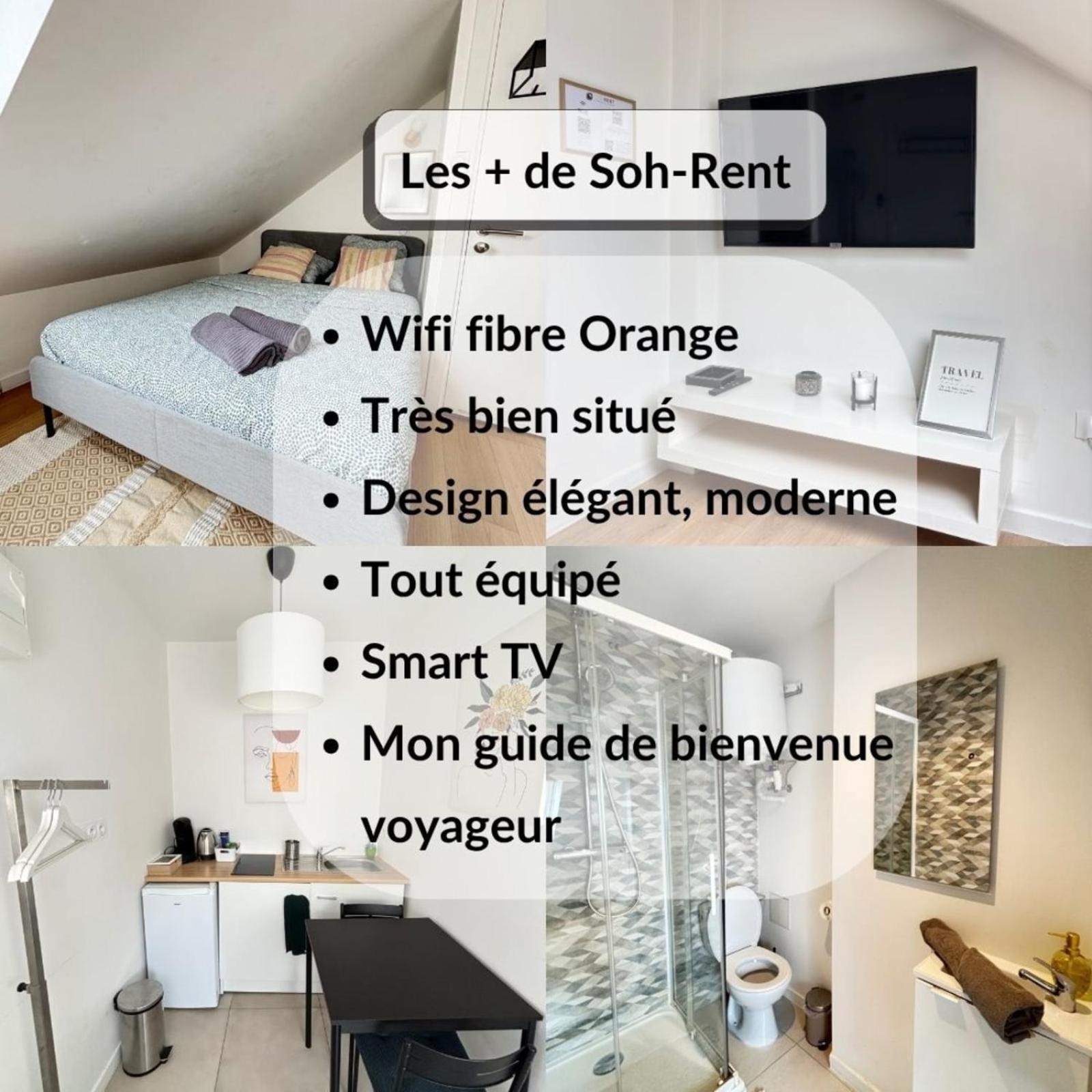Сasa de vacaciones Soh Rent 2 Tv- Wifi Proche Gare Estrasburgo